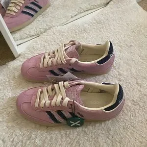 adidas | Shoes | Adidas Samba Notitle Pink Size 65 | Poshmark